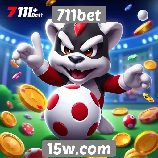 Variedade de jogos disponíveis na 711bet